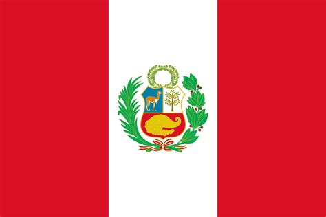 official flag of peru